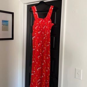 Floral Maxi Maternity Dress